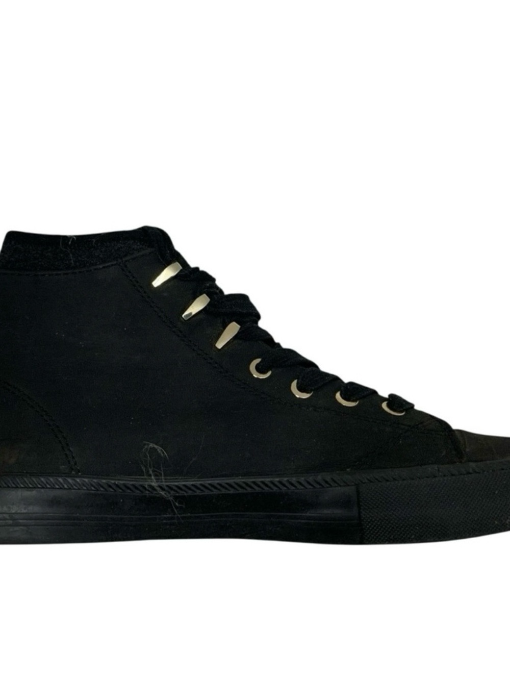 Tommy Hilfiger Tadzia Women’s Black High Top Sneakers Size 8.5